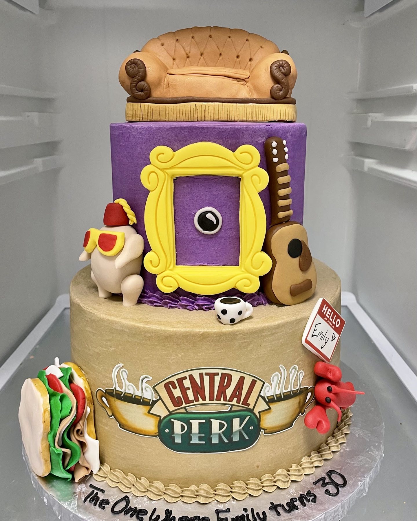 Friends-themed Central Perk cake